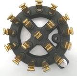 iPro Kitchenware 8 Inch High-Powered Duck Tip Jet Burners (Propane Gas) (18 Brass Tip Jets Burners) (125,000 Btu)