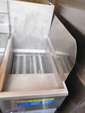 A Set Of Deep Fryer Splash Guard 3/4" Insert Channel (Stainless Steel)