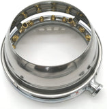 9 Inch High-powered Jet Burners With Lip (Natural Gas) (20 Brass Tip Jets Burners) (120,000 Btu)