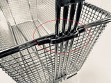 Extra Durabilty Fryer Basket with Front Hook 13-1/4" x 6-1/2" x 6"