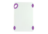 STATIK BOARD™ Purple Rectangular Cutting Board with Hook *12"W x 18"L x 1/2"H