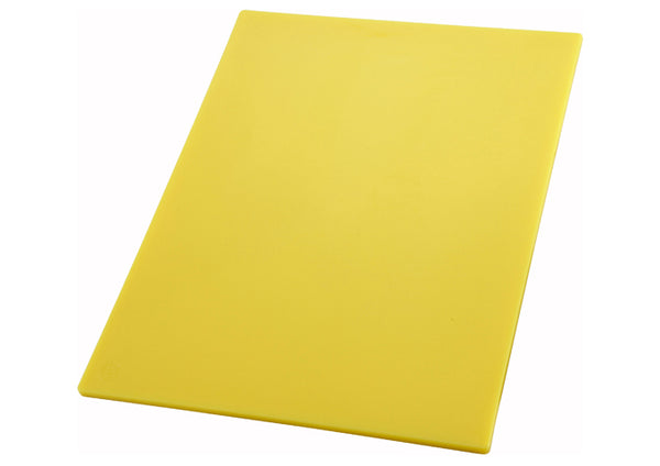 Yellow Rectangular Cutting Board *12"W x 18"L x 1/2"H