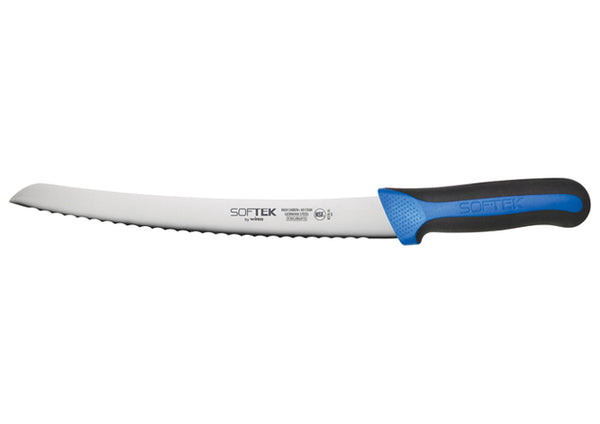 9-1/2″ Wavy Edge Bread Knife . Curved / Sof-Tek™