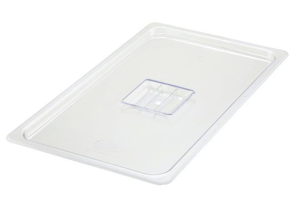 Full Size Polycarbonate Food Pan Cover - Solid