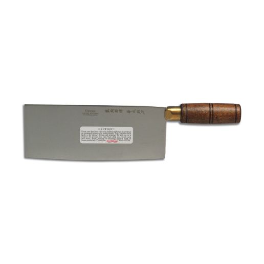 Dexter Russell 08040 8" Traditional Series Chinese Chef's Knife with High-Carbon Stainless Steel Blade and Rosewood Handle