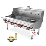 Chinese Wok Range Burner Gas Valve Replacement