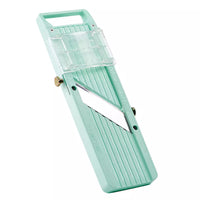 Japanese Mandoline Slicer w/ (3) Slice Settings - 12 1/4" x 3 1/2", Green