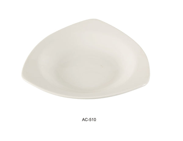 Yanco AC-510 10 1/2" Triangle Pasta Bowl 22 oz *(12 Piece of Case)