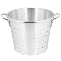 36 Qt. 13" Aluminum Vegetable Colander with Handles