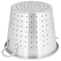 36 Qt. 13" Aluminum Vegetable Colander with Handles