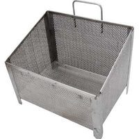 Stainless Steel Slop Basket For Chinese Wok Range / Size: 8-1/2"W x 11-1/2"L x 7"H