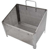 Stainless Steel Slop Basket For Chinese Wok Range / Size: 6-1/2W x 9-1/2"L x 7"H