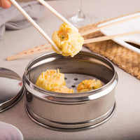 6-1/2" Stainless Steel Dim Sum Steamer - *(12 Qty of Package)