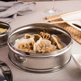 8-3/4" Stainless Steel Dim Sum Steamer