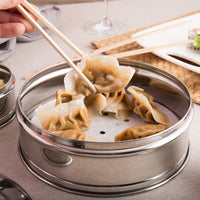 8-3/4" Stainless Steel Dim Sum Steamer