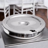 Notched Stainless Steel Cover for 11 Qt Inset