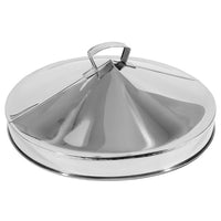 24" Stainless Steel Steamer Cover