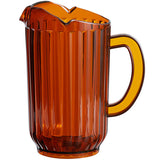 Commercial Plastic Pitcher / 72 oz / Color: Amber (12 Qty Of Package)