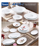 Yanco AC-13 11-3/4" x 8" Oval Platter *(12 Piece of Case)