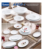 Yanco AC-91 20" x 13" Oval Platter *(4 Piece of Case)