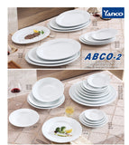Yanco AC-215 15 1/2" x 11" x 2" Oval Deep Platter *(12 Piece of Case)