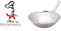 16" Single Handle Stainless Steel Chinese Wok