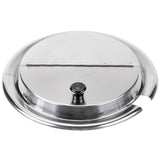 Notched / Hinged Stainless Steel Cover for 7 Qt. Inset