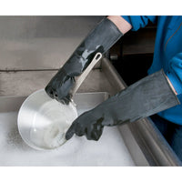 Natural Rubber Latex Gloves Size: 11 x 16"