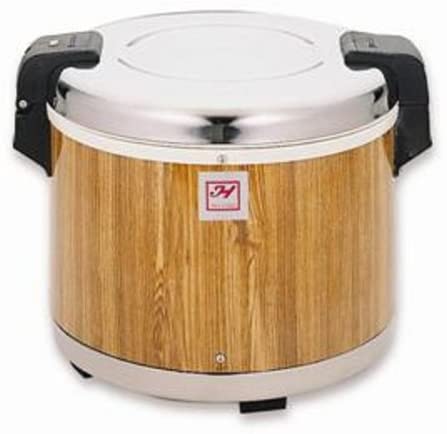 Thunder Group SEJ18000 Wood Grain 30-Cup (Uncooked) 100-Cup (Cooked) Rice Warmer