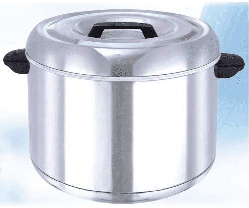 Welbon 16.2L(12.1lbs) Stainless Steel Body Thermal Food Holder Keep Cooked Sushi Rice Warm for Up to 6 Hours.TFW-6000