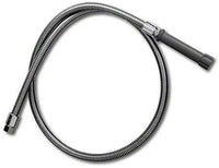 44" Stainless Steel Low Lead Flex Hose and Grip for Pre Rinse Faucets