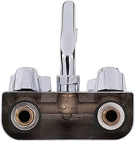 Wall Mount Bar Sink Faucet with 4" Centers and 8" Swing Spout