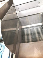 A Set Of Deep Fryer Splash Guard 1/2" Insert Channel (Stainless Steel)