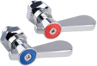 Faucet Repair Kit with Handles and Stems for Wall Mount Faucets