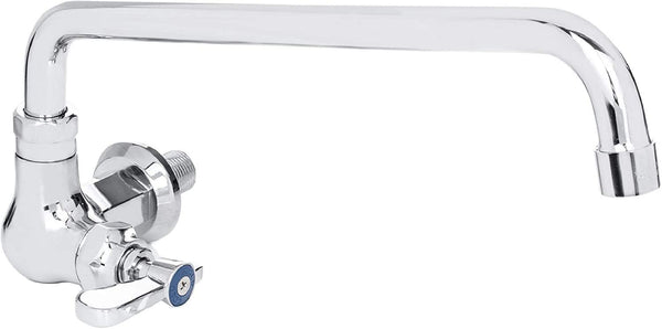 Wall Mount Chinese Range Wok Faucet 12 Inches Swing Spout