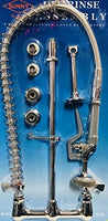 Wall Mount Pre-Rinse Assembly with 8 Inch Centers