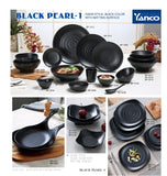 Yanco BP-5011 Melamine Display Plate - 11" x 7 1/4", Black *(12 Piece of Case)