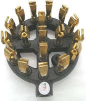 iPro Kitchenware 8 Inch High-Powered Duck Tip Jet Burners (Propane Gas) (18 Brass Tip Jets Burners) (125,000 Btu)