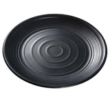 Yanco BP-1006 6" Melamine Round Plate, Black *(48 Piece of Case)