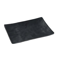 Yanco BP-2008 Melamine Plate - 8" x 5 1/2", Black *(48 Piece of Case)