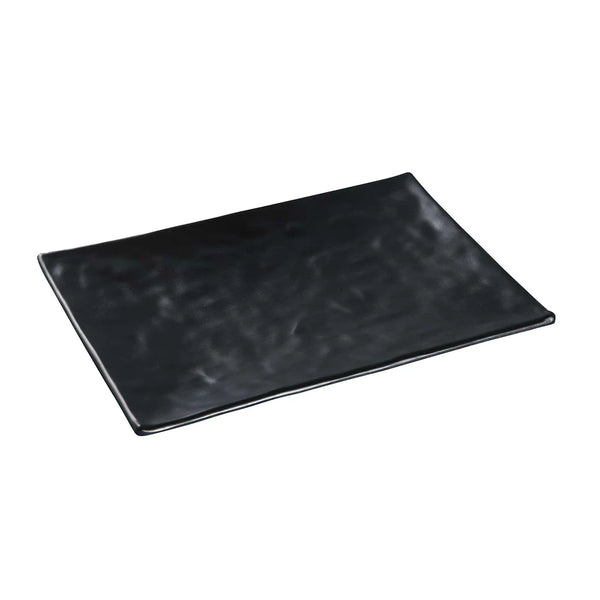 Yanco BP-2010 Melamine Plate - 10" x 7", Black *(48 Piece of Case)