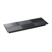 Yanco BP-2013 Melamine Plate - 13" x 4 1/4", Black *(12 Piece of Case)