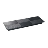 Yanco BP-2013 Melamine Plate - 13" x 4 1/4", Black *(12 Piece of Case)