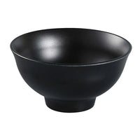 Yanco BP-3004 7 oz Melamine Rice Bowl, Black *(48 Piece of Case)