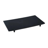 Yanco BP-5011 Melamine Display Plate - 11" x 7 1/4", Black *(12 Piece of Case)