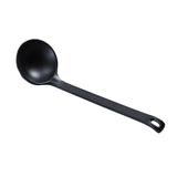 Yanco BP-7003 8 3/4" Melamine Spoon, Black *(72 Piece of Case)
