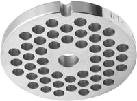 #12 Stainless Steel Meat Grinder Plate (1/4 Inches / 6mm Hole)