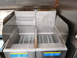 A Set Of Deep Fryer Splash Guard 1/2" Insert Channel (Stainless Steel)