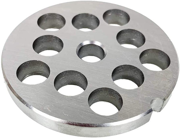 #12 Stainless Steel Meat Grinder Plate (1/2 Inches 12mm Hole)