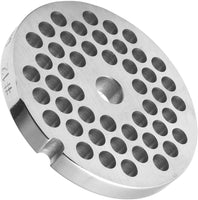 #12 Stainless Steel Meat Grinder Plate (1/4 Inches / 6mm Hole)